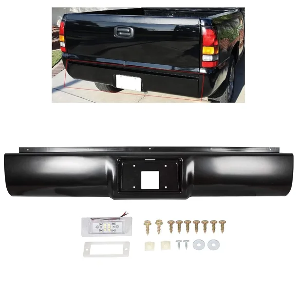 Roll Pan til Chevrolet &amp; GMC C/K Pickup fra �rgang 1988 til 1998, Roll Pan W LED License Light Compatible