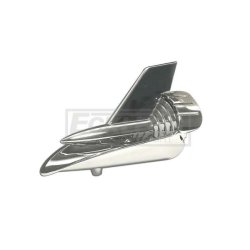 Emblem/Hood Rockets til hjelmen p Chevrolet Bel-Air 1957 (02-87 - BPT-136)