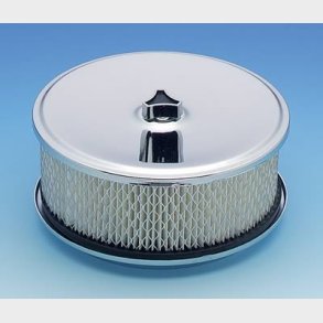 Luftfilter chrom 6-1/2