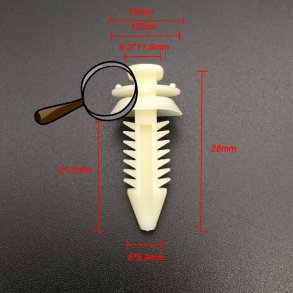 Clips med aflangt hoved til bla. drpanel mm til GM 1988 & nyere (A15670) Door Panel Trim Retainer