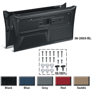  Clips s�t til d�rbekl�dning GM truck 1977 til 1980 (LMC 38-2604)