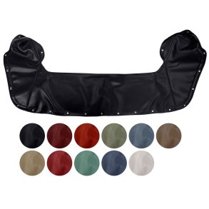 Convertible top boot sort Ford Mustang 1967 til 1968 (44-42520-1) Convertible Top Boot 