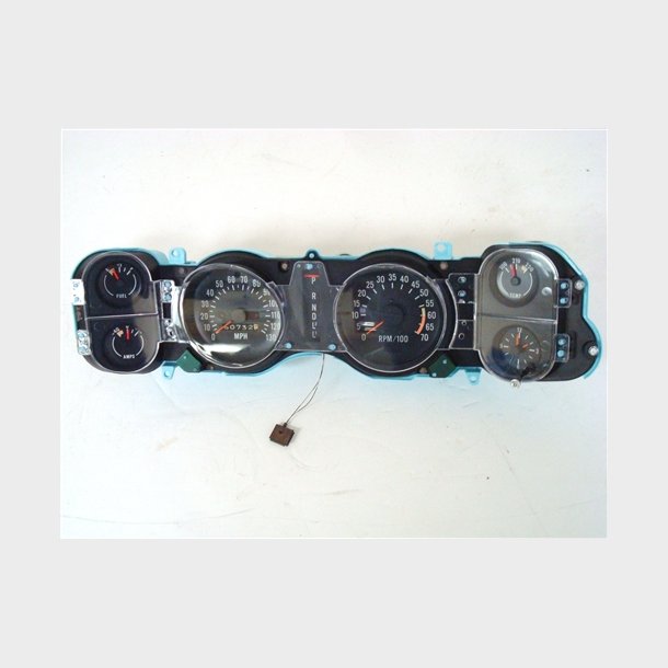 Instrument brugt Camaro 1970 til 1972