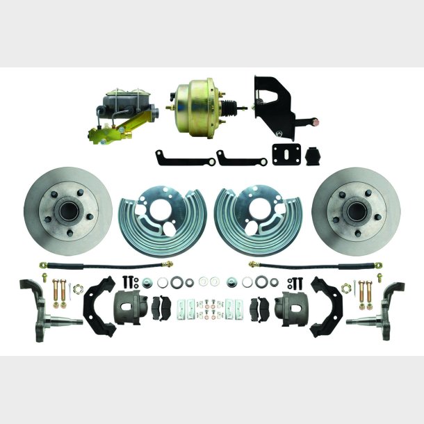Bremsekonverteringss�t til skivebremser Mopar B-E body 1962 til 1974 (DBK6272-MP-202)