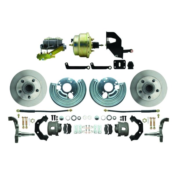 Bremsekonverteringsst til skivebremser Mopar B-E body 1962 til 1974 (DBK6272-MP-202)