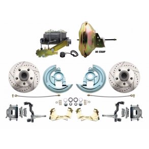 Bremsekonverteringsst til skivebremser Chevrolet Camaro 1967 til 1969 m.m. (DBK6472LX-GM-227)