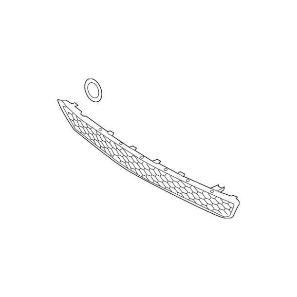 Grille nederste Ford Mustang 2013 til 2014 (Ford DR3Z-17K945-BB)