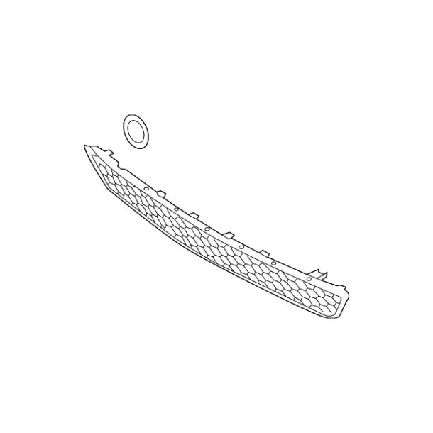 Grille nederste Ford Mustang 2013 til 2014 (Ford DR3Z-17K945-BB)