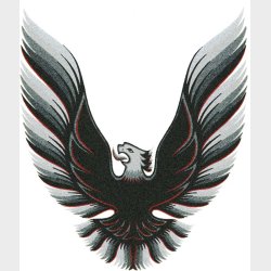 Emblem / decals Pontiac Firebird sail panel decal 1979 til 1980 (NPD C-DT0542 - DT542)