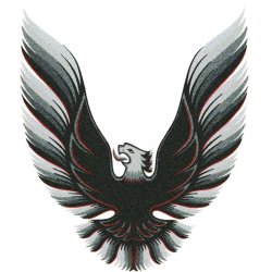 Emblem / decals Pontiac Firebird sail panel decal 1979 til 1980 (NPD C-DT0542 - DT542)