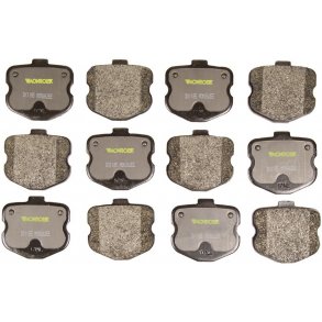 Bremseklodser for (st til 2 hjul) (17-1185F - Monroe DX1185 - Ray SP1185XPH - ACD 1710959)