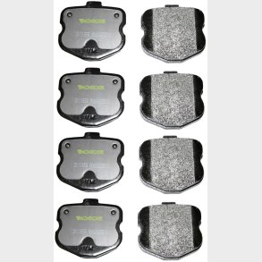 Bremseklodser bag (s�t til 2 hjul) (Monroe DX1185A - Ray SP1185AXPH - ACD 1710970)