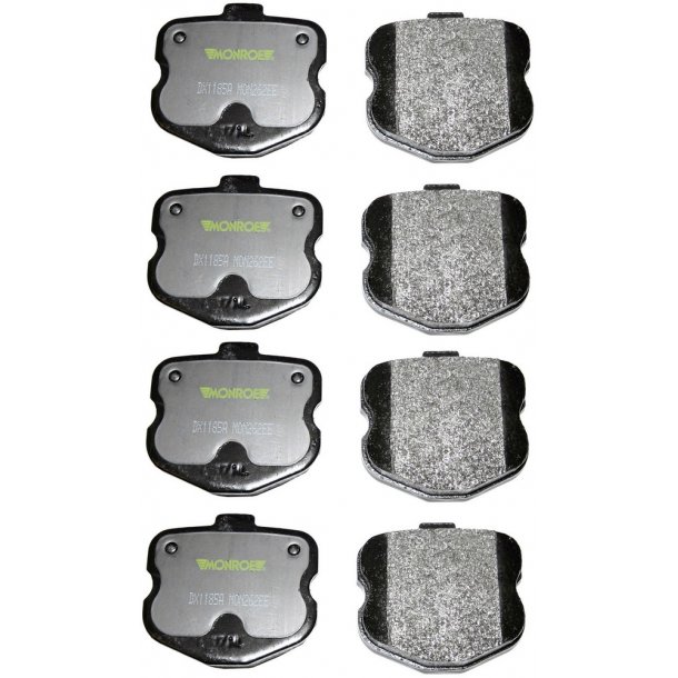 Bremseklodser bag (st til 2 hjul) (Monroe DX1185A - Ray SP1185AXPH - ACD 1710970)