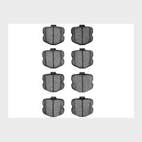 Bremseklodser bag (s�t til 2 hjul) (DYNAMIC FRICTION 1310118510)