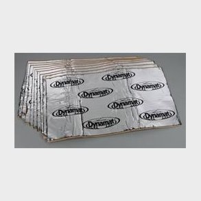 Dynamat Xtreme lydisolering, s�t med 9 plader i str. 45,72 mm. x 81,28 mm. og 17 mm. tyk (10455)