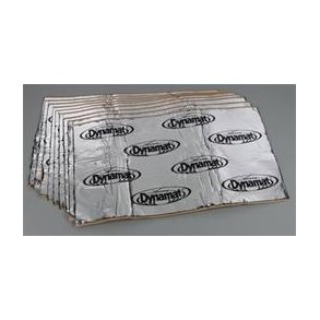 Dynamat Xtreme lydisolering, st med 9 plader i str. 45,72 mm. x 81,28 mm. og 17 mm. tyk (10455)