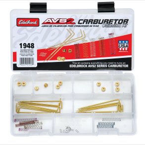 Dyses�t til Edelbrock karburator serie AVS2, Edelbrock AVS2 Series Carburetor Calibration Kits 1948