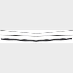 Listes�t med clips bagpanel Chevrolet 1967 (Eck. 50-338096-1)