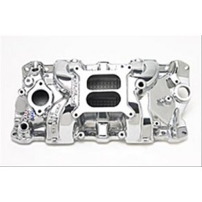 Indsugningsmanifold Poleret RPM Edelbrock Chevrolet V8 Small-Block 1955 til 1986 (71011)