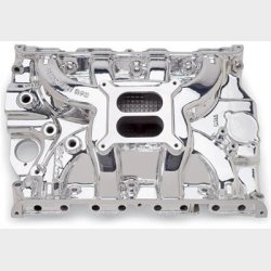 Indsugningsmanifold RPM Poleret Edelbrock Ford B/B V8 352,360,390,427 &amp; 428" 1958 til 1976 