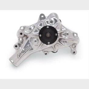Vandpumpe Lang High Volume Poleret Alu Chevrolet V8 S/B & V6 1969 til 1987 (Edelbrock 8821)
