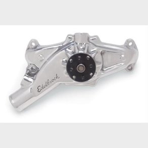Vandpumpe Poleret Performance Edelbrock Chevrolet Corvette B/B 1971 til 1974 (8862)