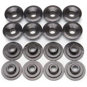 Retaniers for ventil fjeder (Edelbrock Steel Valve Spring Retainers 9724)