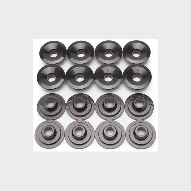 Retaniers for ventil fjeder (Edelbrock Steel Valve Spring Retainers 9724)