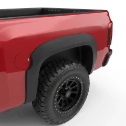 Sk�rmfor�ger s�t Chevrolet Pickup 1500 2007 til 2013 EGR BLF2023 Baseline Extended Look Fender Flares Black 07-13 Silverado 1500
