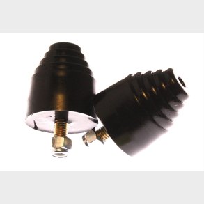 Anslagsklods s�t m. 2 stk. universal til b�rearm eller bagfjeder (Energy Suspension 99101G)