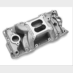 Indsugningsmanifold RPM Edelbrock Air Gap, Dual Plane til Chevrolet S/B V8 fra 1955 til 1986 (7501)