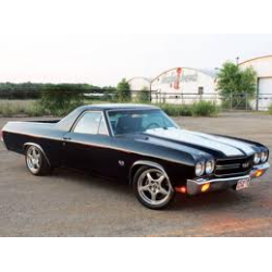 Loftbetr�k/Himmel sort til Chevrolet ElCamino 1970 til 1972 Headliner