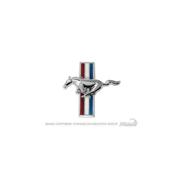 Emblem handskerum Ford Mustang 1964 til 1966 (C5ZB65060A14A - 44-38590-2)