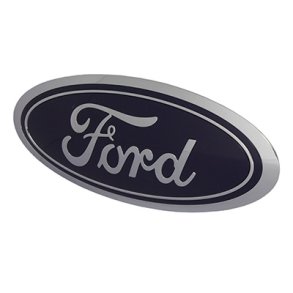 Grille emblem oval 14,5 x 5,8 cm. (Ford F85Z-8213-AA)