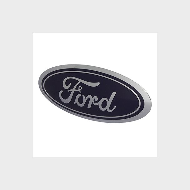 Grille emblem oval 14,5 x 5,8 cm. (Ford F85Z-8213-AA)