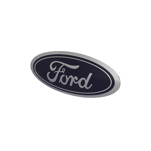Grille emblem oval 14,5 x 5,8 cm. (Ford F85Z-8213-AA)