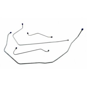 Bremserrsst for rustfri 4 dele Chevrolet F/S 1955 (Eck. 57-132376 - SCR FBL004S)