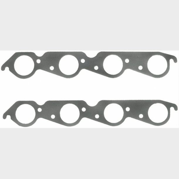 Headerspakning Rund 2,13" = 54,1 mm Chevrolet B/B V8 1965 til 1995