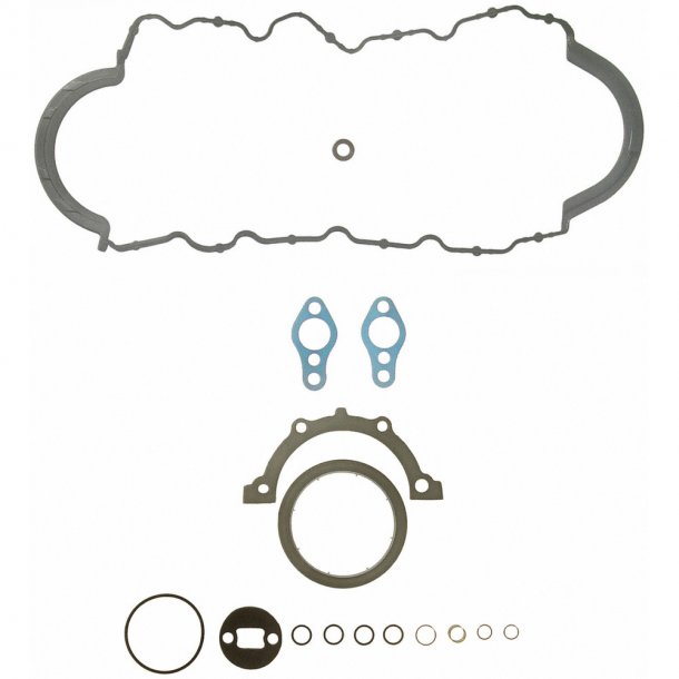 Bundst GM 262" = 4,3 V6 W-motor 1996 til 2007   (Fel-Pro cs9354-3) Oil pan gasket