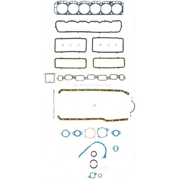 Komplet pakningsst Chevrolet 250 R6 1962 til 1979 (Enginetech C250-1 - KS2606 - 2601005)