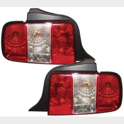 Baglygte s�t EU model m. gul blink Ford Mustang 2005 til 2009 (FO-MST-2200 - 11-A725-00-2Z)