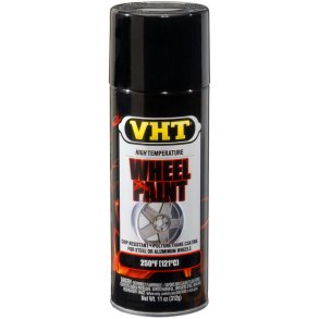 F�lg maling sort (VHT SP187) VHT Polyurethane Wheel Paints