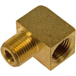 Fitting 90 grader 1/8" NPT gevind i begge ender (Dorman 787-044)