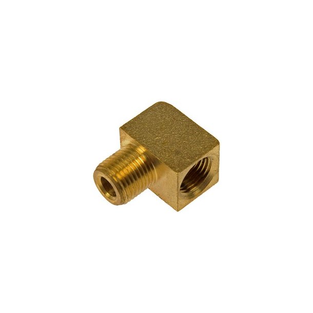 Fitting 90 grader 1/8" NPT gevind i begge ender (Dorman 787-044)