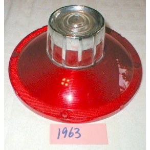 Baglygteglas med baklys Ford Galaxie 1963 (Ford 1963 Tail Light Lens) TMC-2200