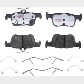 Bremseklodser bag (s�t til 2 hjul) Ford Mustang March E fra �rgang 2021 til 2024, Brake pad rear