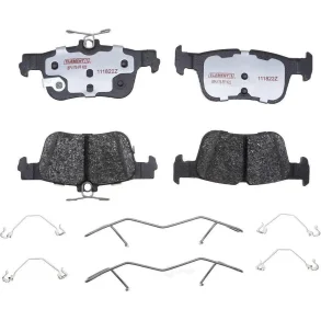 Bremseklodser bag (st til 2 hjul) Ford Mustang March E fra rgang 2021 til 2024, Brake pad rear