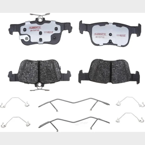 Bremseklodser bag (s�t til 2 hjul) Ford Mustang March E fra �rgang 2021 til 2024, Brake pad rear