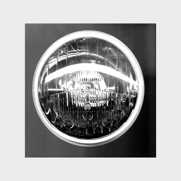 Forlygte H4 m/park. 5-3/4" asymmetrisk med buet glas (96000320 - 082372)