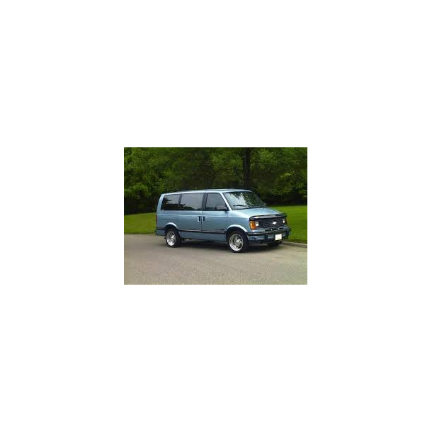 Frontrude 2 tonet Chevrolet Astro 1985 til 1994 (DW971 - DW1158GB)